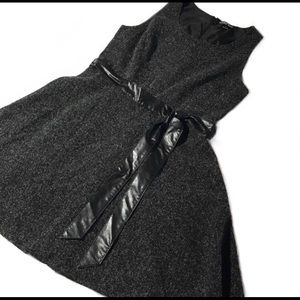 Double Zero Charcoal Gray Sleeveless Dress